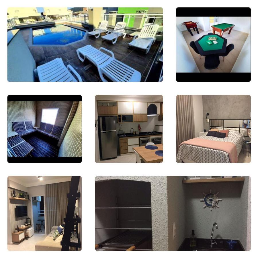 Apartamento Novissimo A 3 Quadras Da Praia, Com Piscina, Sala De Jogos E Sauna!! 乌巴图巴 外观 照片